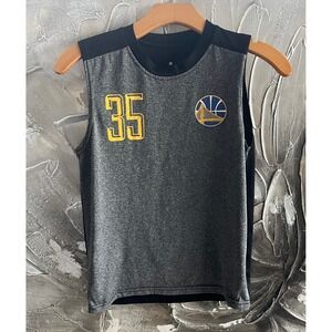 Golden State Warriors Kevin Durant #35 Jersey Sleeveless Tank Top Youth Size L